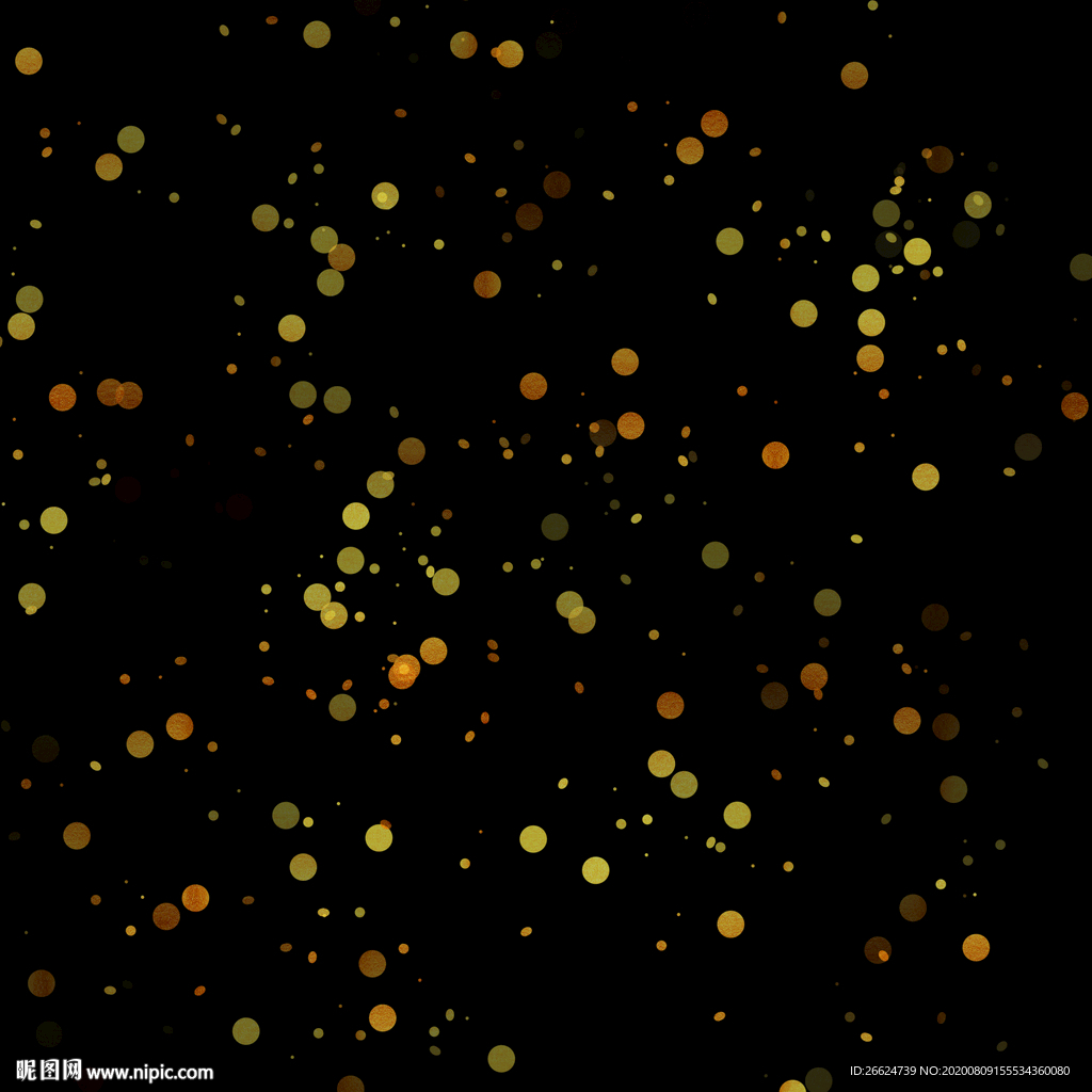 梦幻金色分层背景