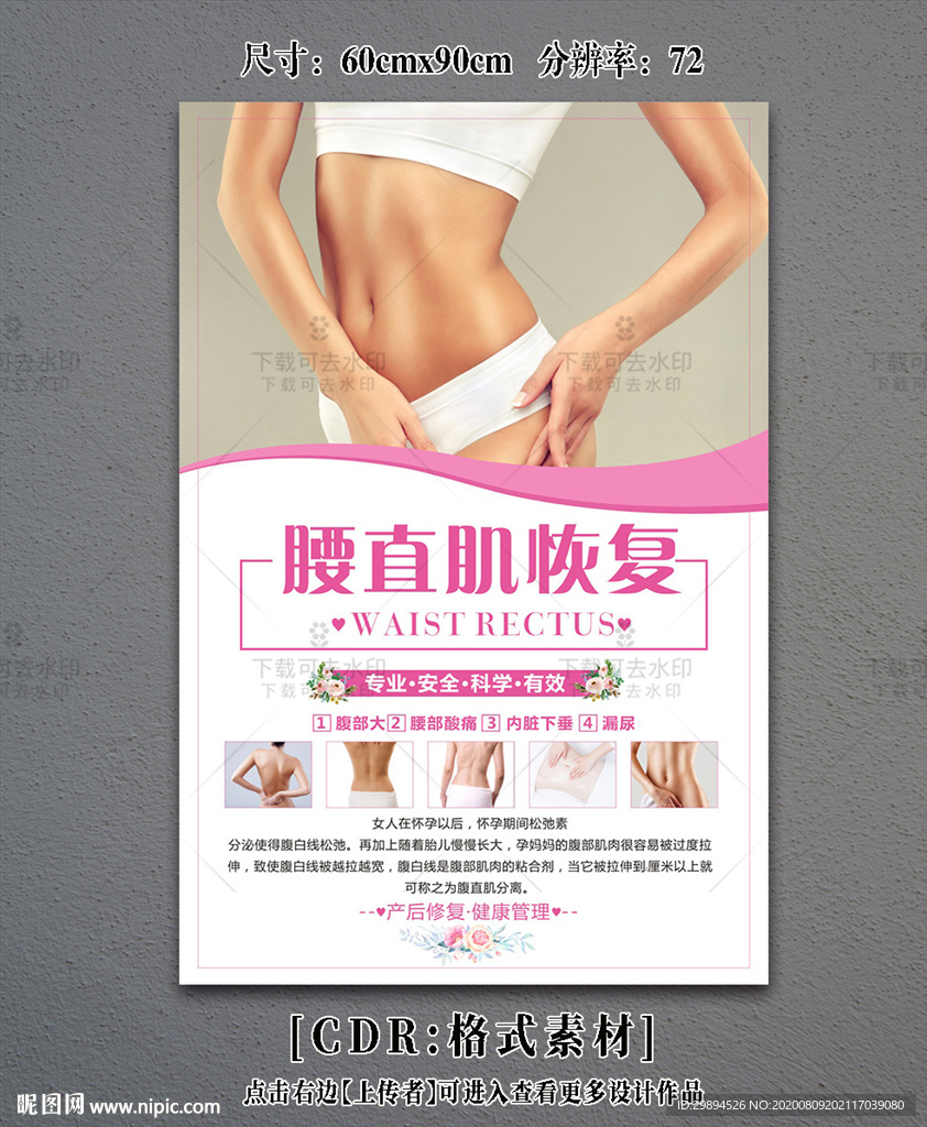 产后腰直肌恢复