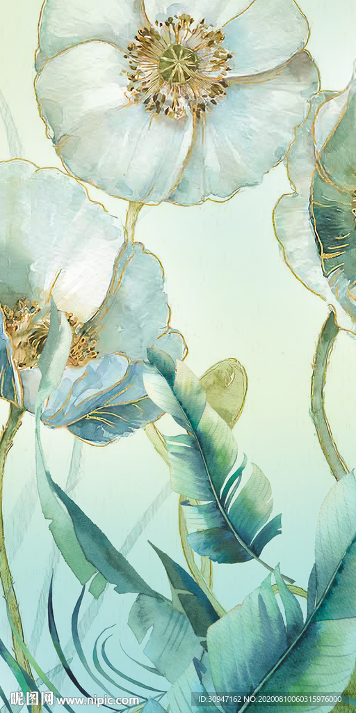 花纹新玄关画 TIF分层