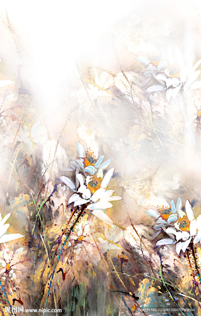 水墨花 水墨 中国风