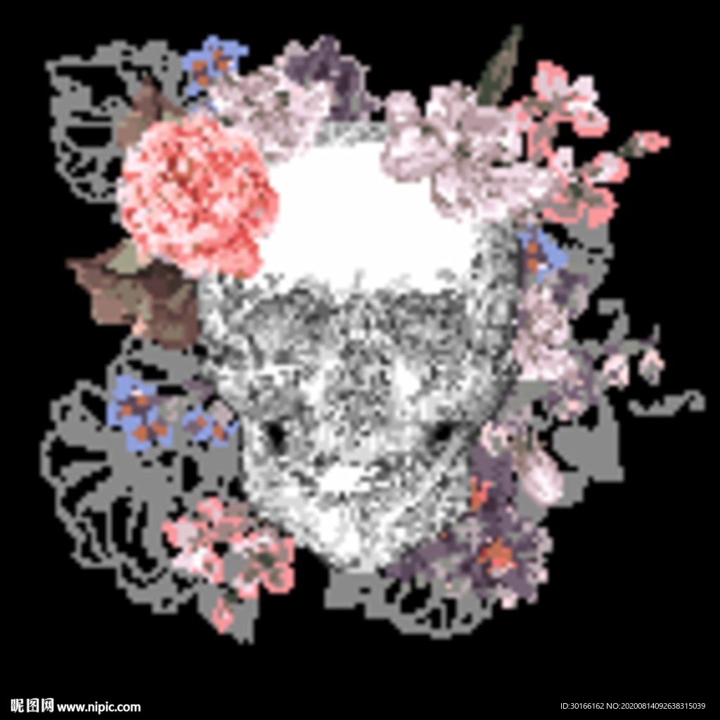 卡通 动画 马车 马头 链子