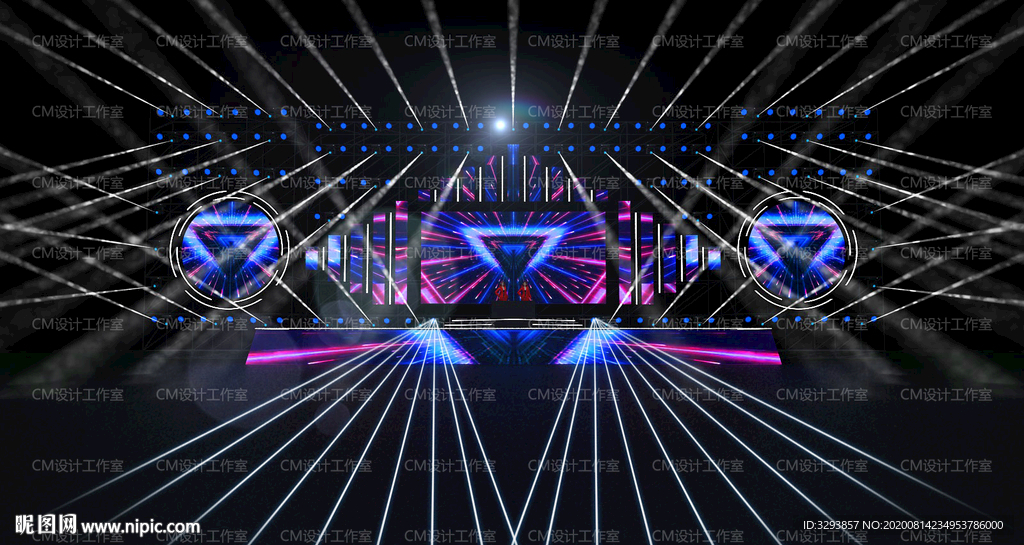 电音舞台 晚宴舞台 舞台效果