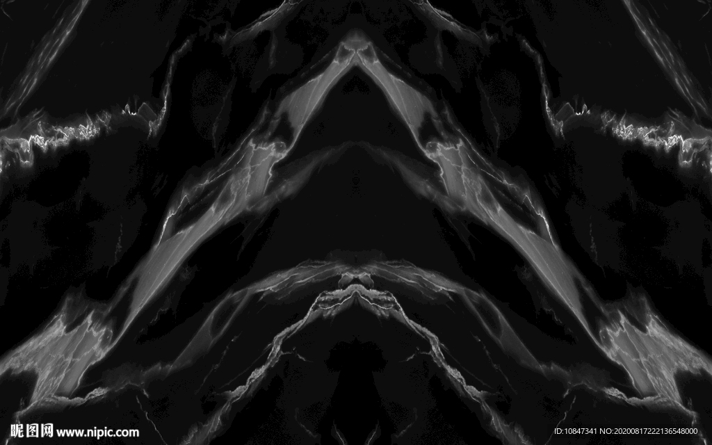 镜像黑背景墙纹理 TIF合层