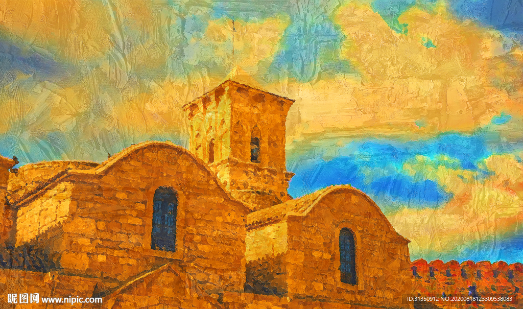 油画建筑