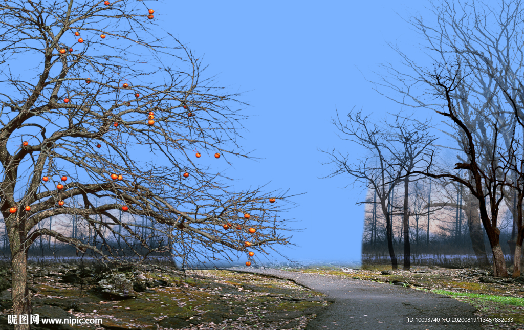 效果图后期素材秋色