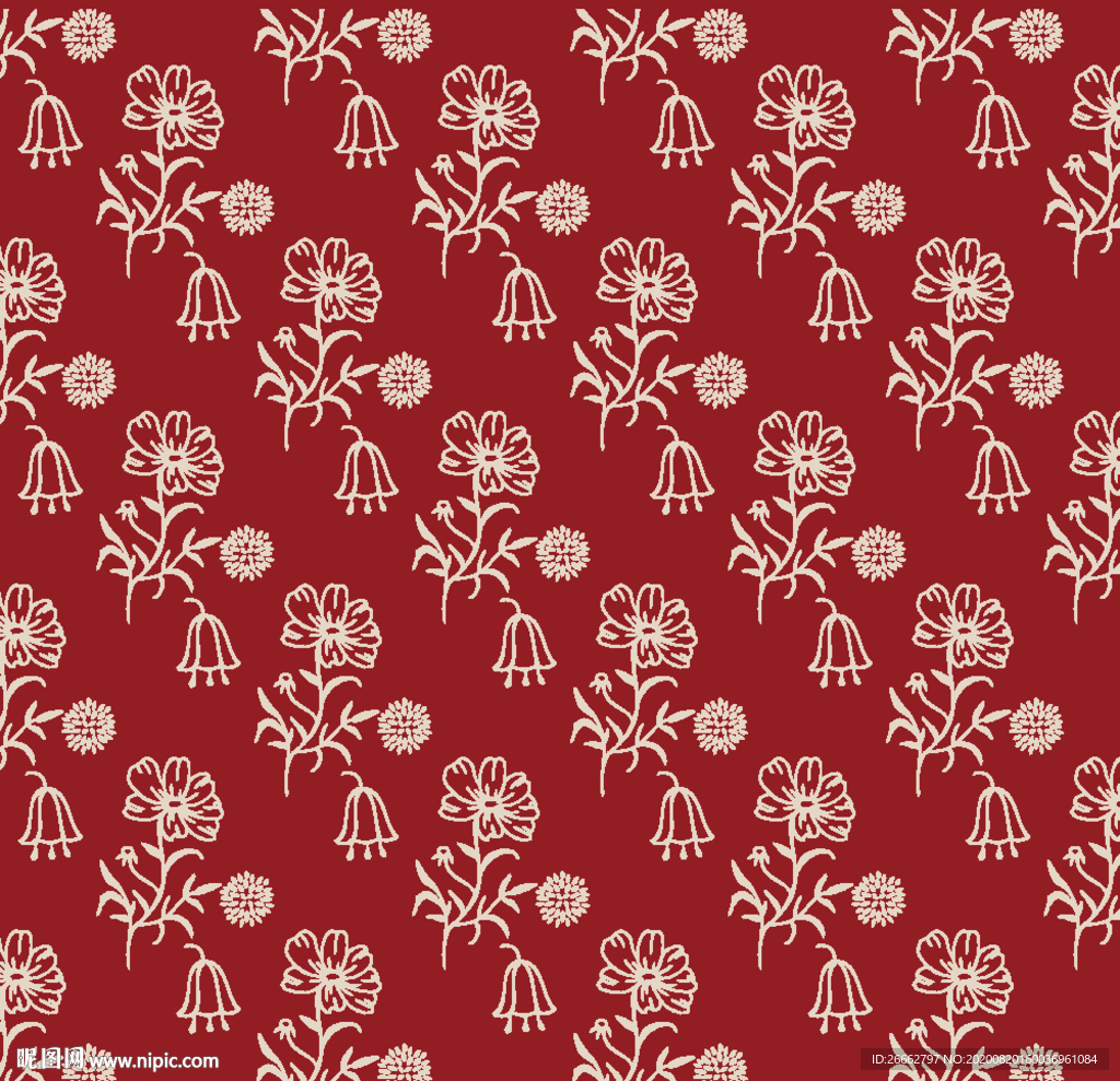 花朵底纹