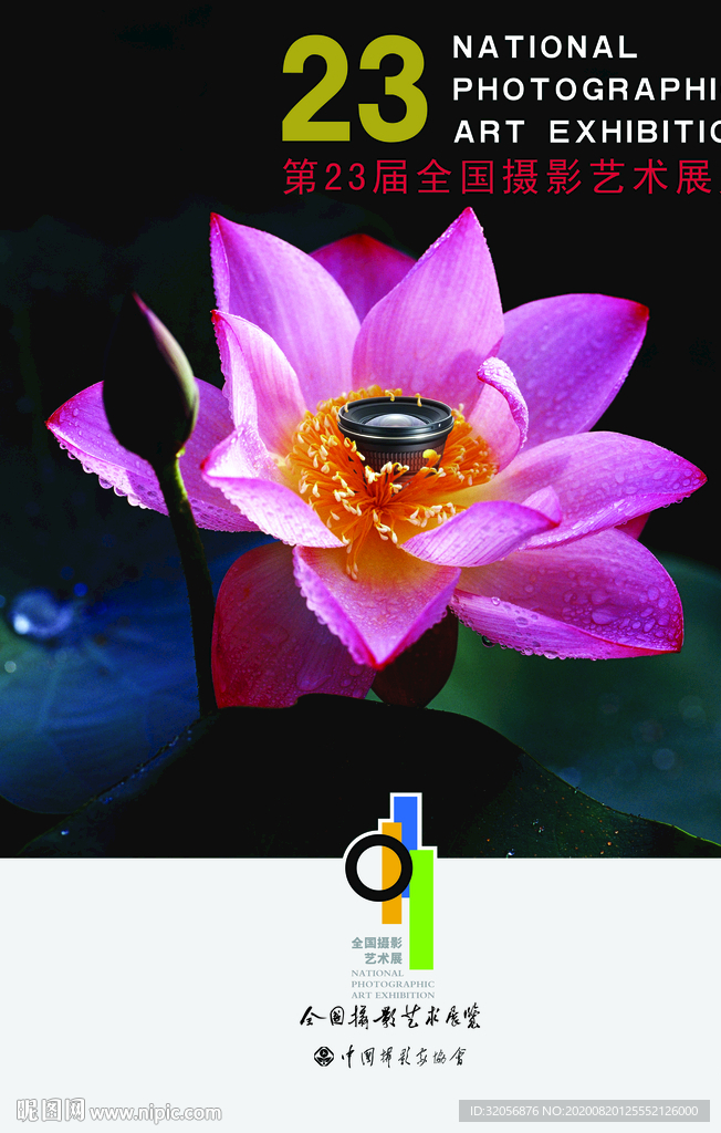 艺术节海报荷花