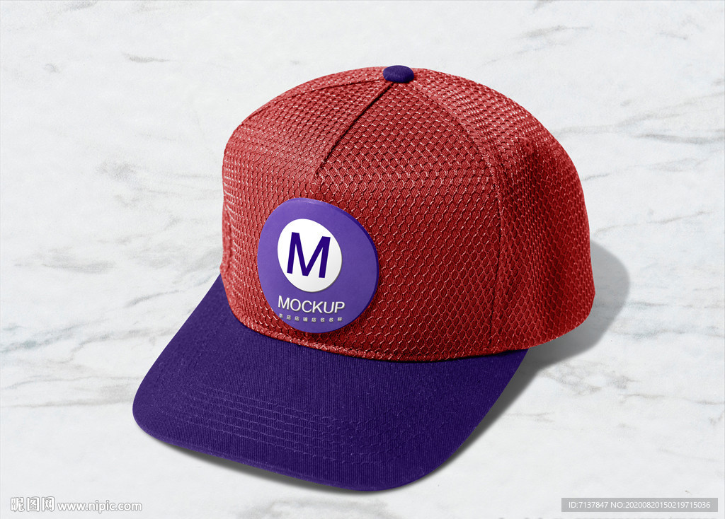 棒球帽鸭舌帽样机