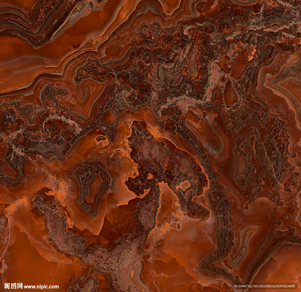 红色理石纹理 PSD通道分层