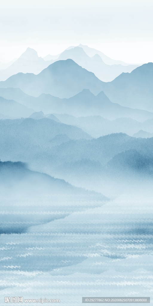 高清 大气新玄关画 TIF分层