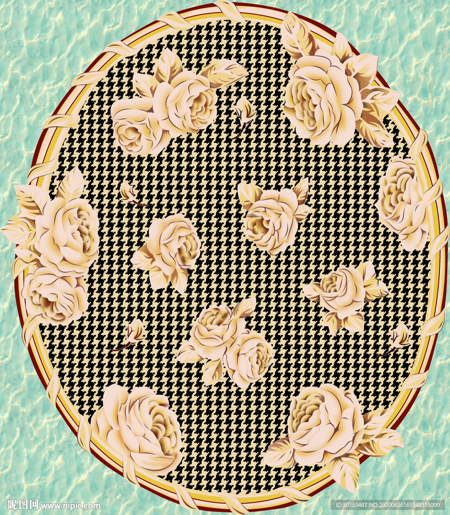 大牌玫瑰 金色 圆框 新款