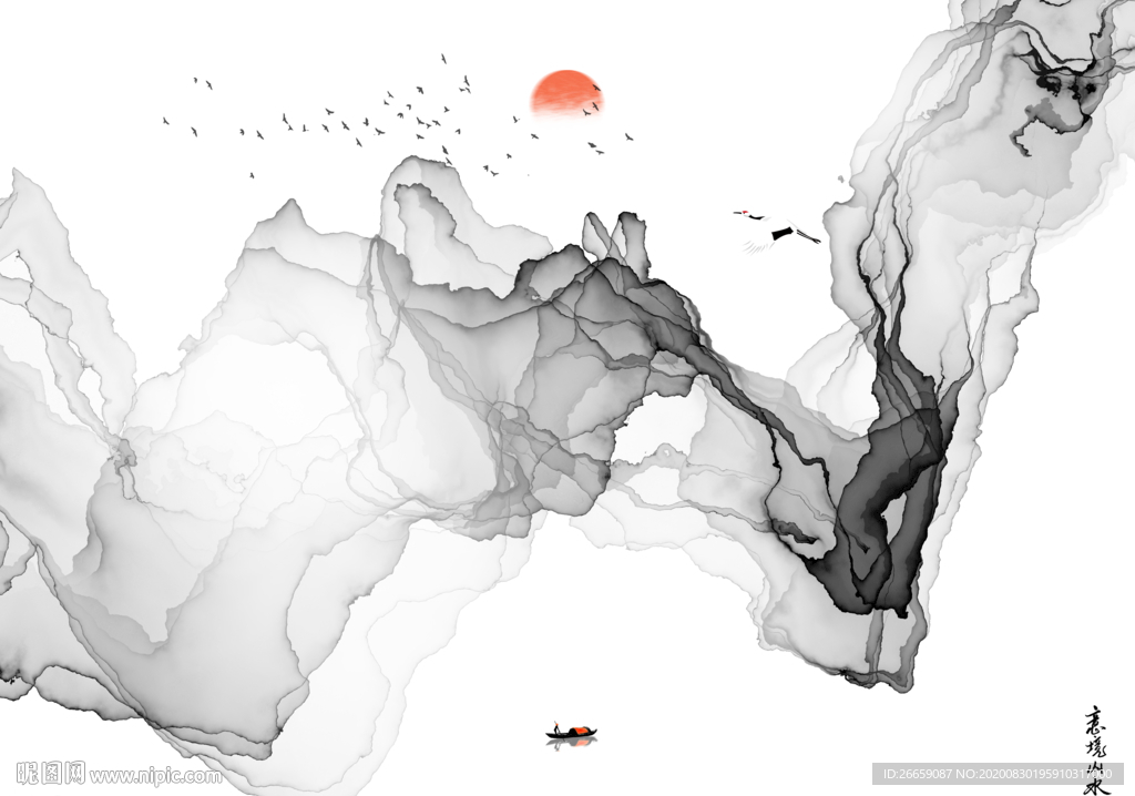 写意画 水墨画 装饰画