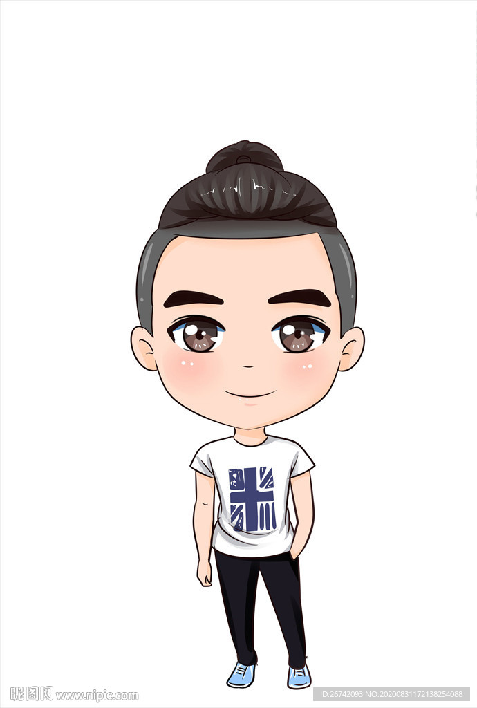 原创Q版 PSD精细分层人物