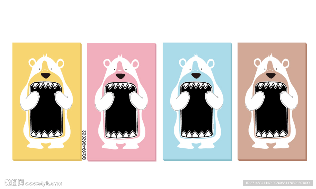 创意包装盒 卡通