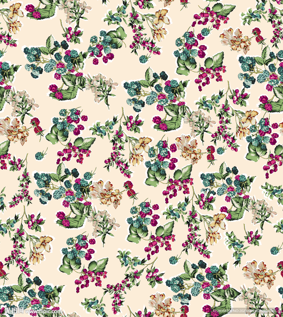 手绘花 适量 大牌 女装