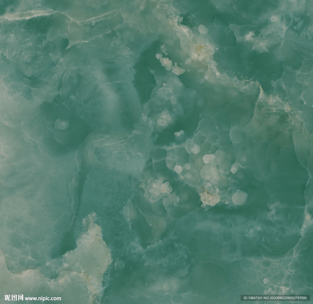 绿色高雅纹理 PSD通道分层