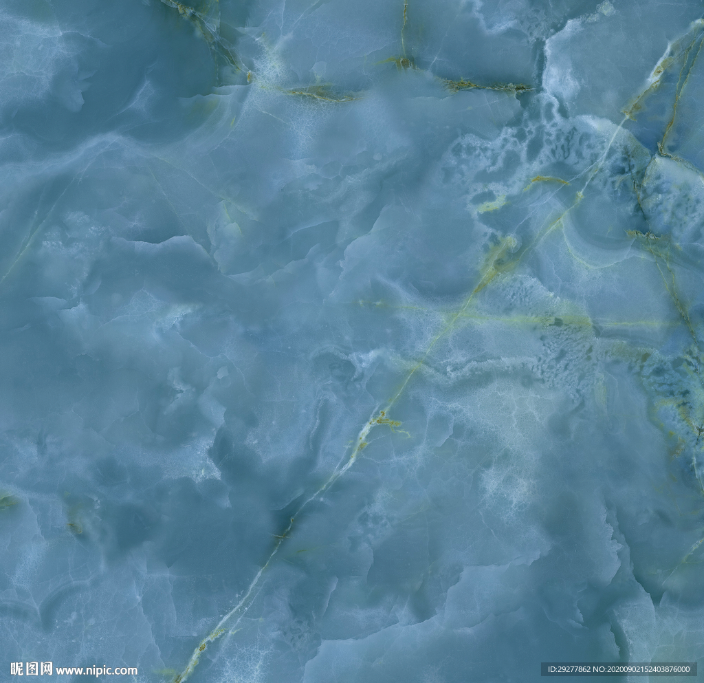 蓝色 通透石纹 PSD通道分层