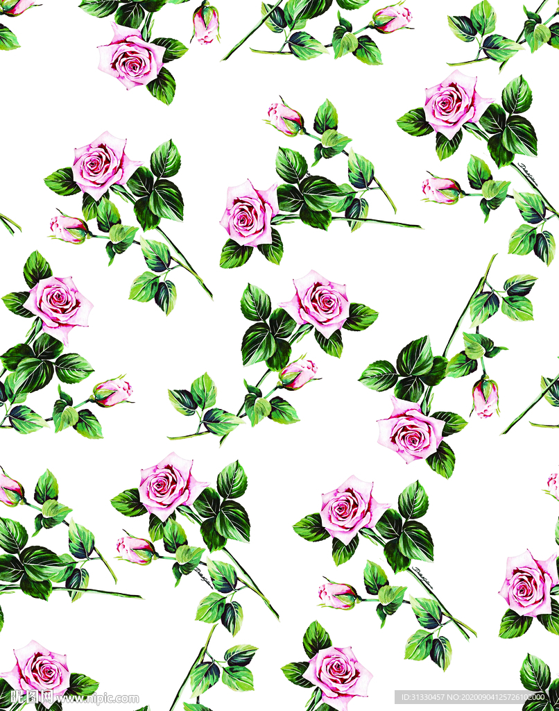 女装玫瑰花 大牌服装