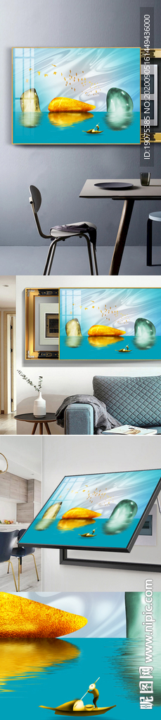 电表箱装饰画芯