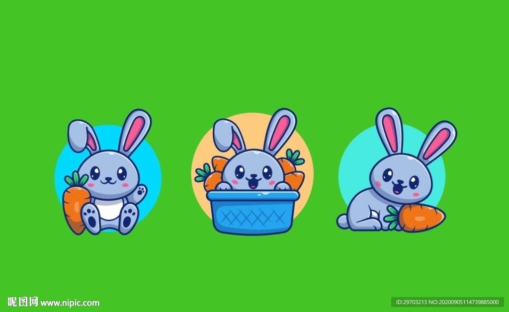 卡通兔子