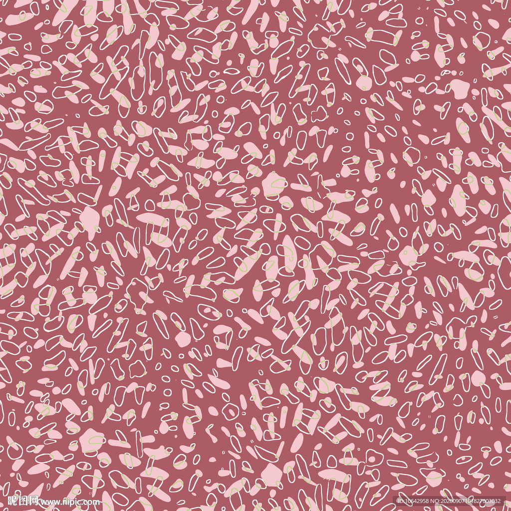 抽象大丽菊图案