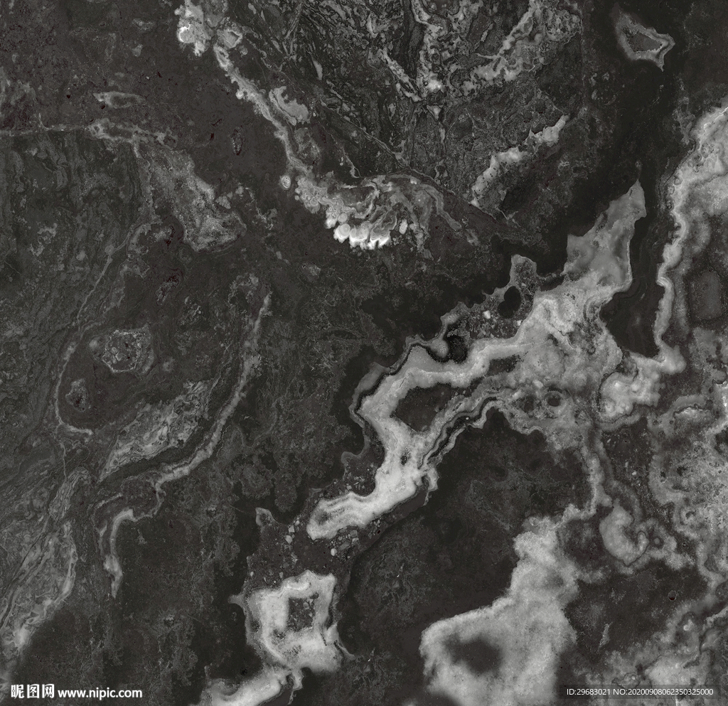 黑色天然石纹 psd分层通道