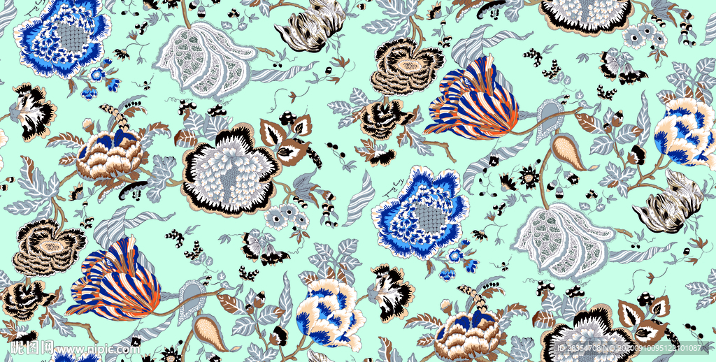 手绘 花朵 适量 大牌 设计