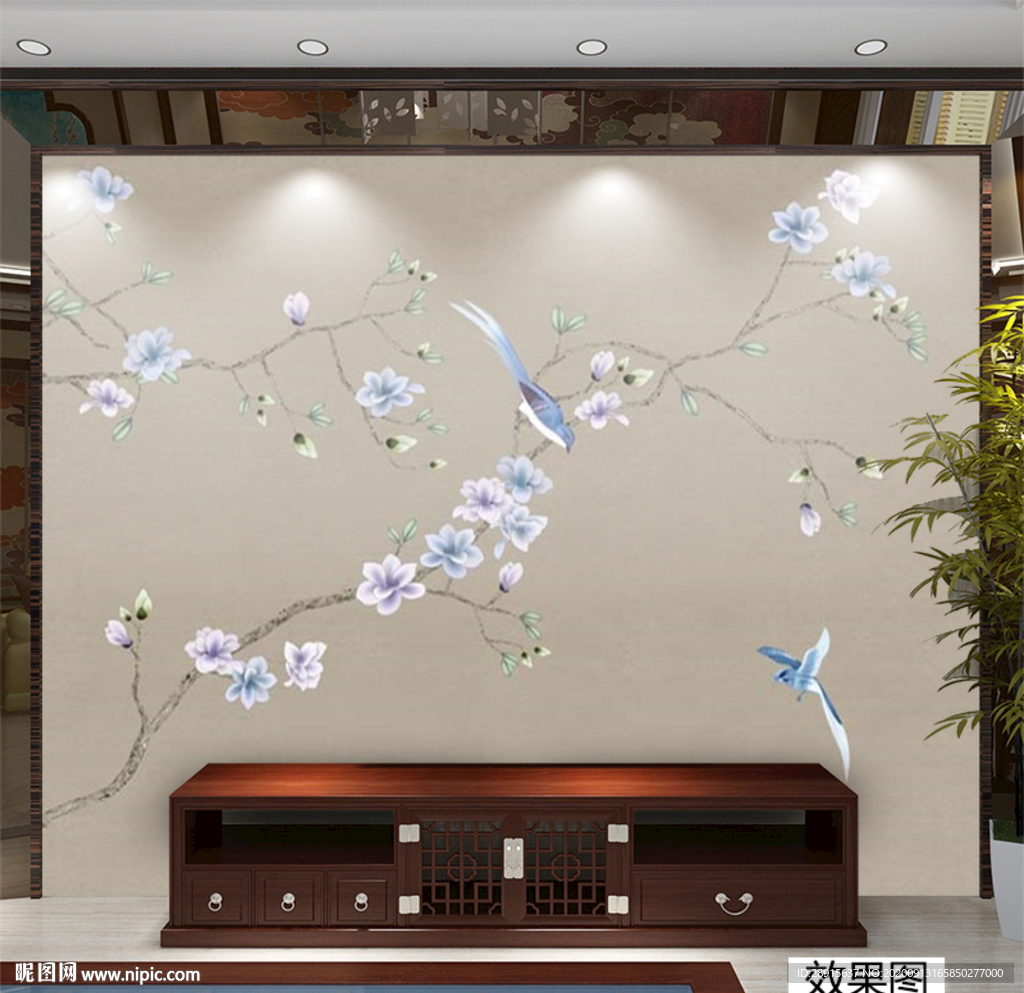 花鸟工笔画 国画