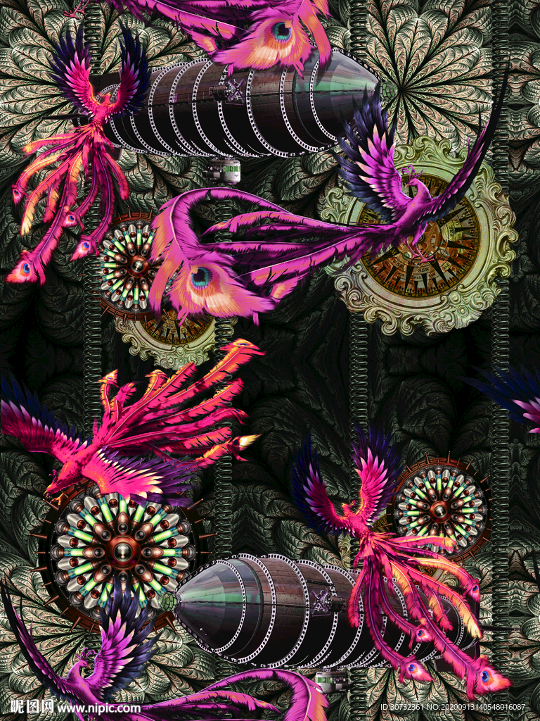 扎染 彩图 手绘 云彩