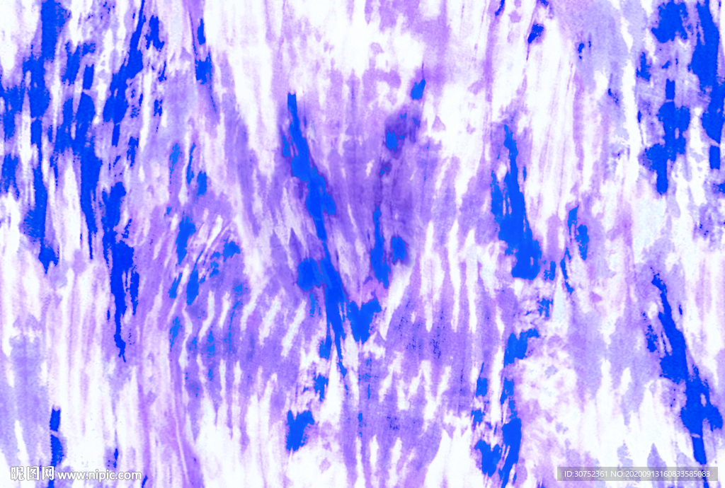 扎染 彩图 手绘