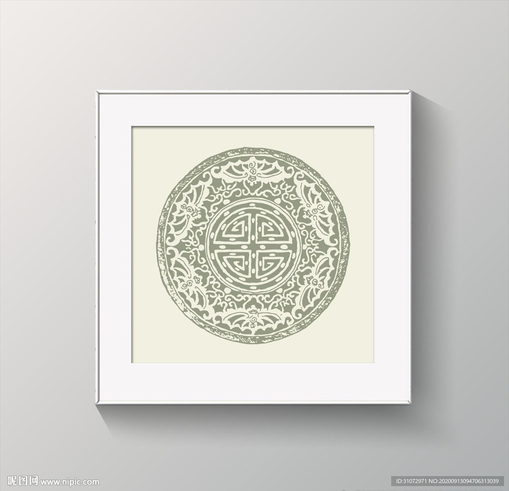 蝙蝠吉祥花纹图案装饰