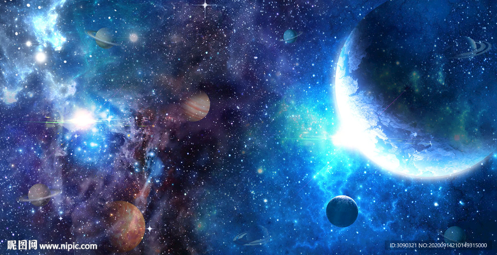 星空 星空展板 星空海报