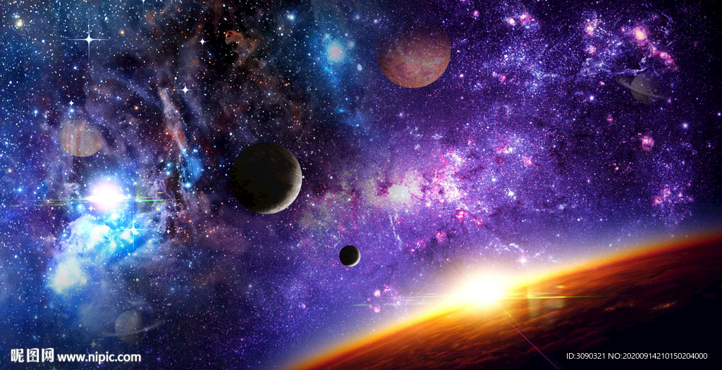 星空 星空海报 星空展板