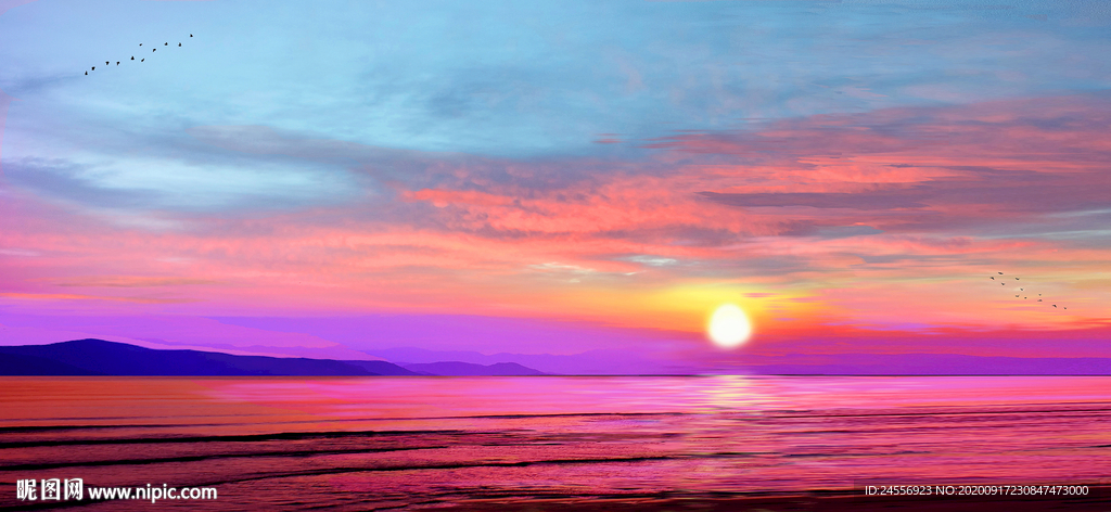 油画风景意境山水画欧美风景油画