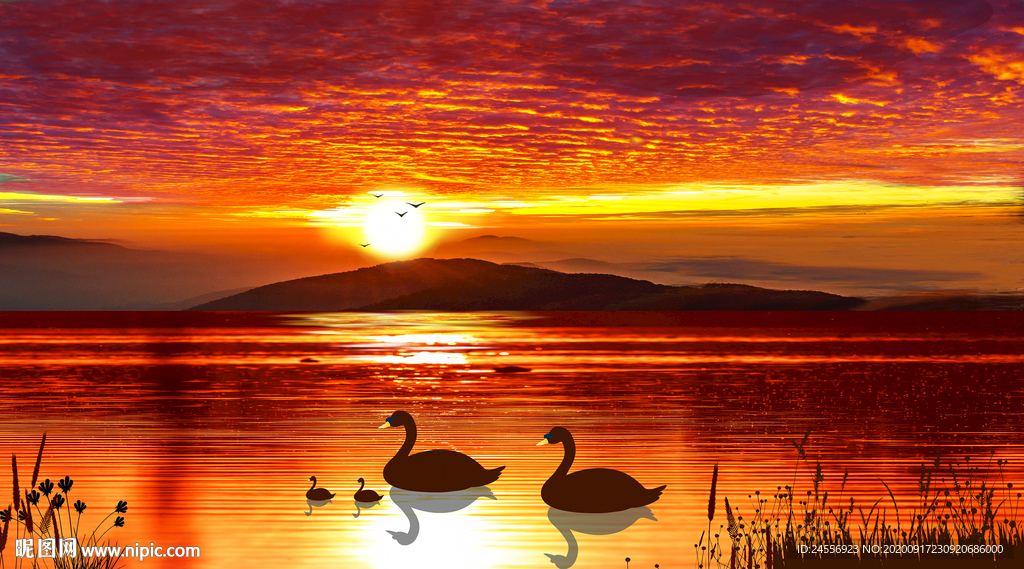 油画风景意境山水画欧美风景油画