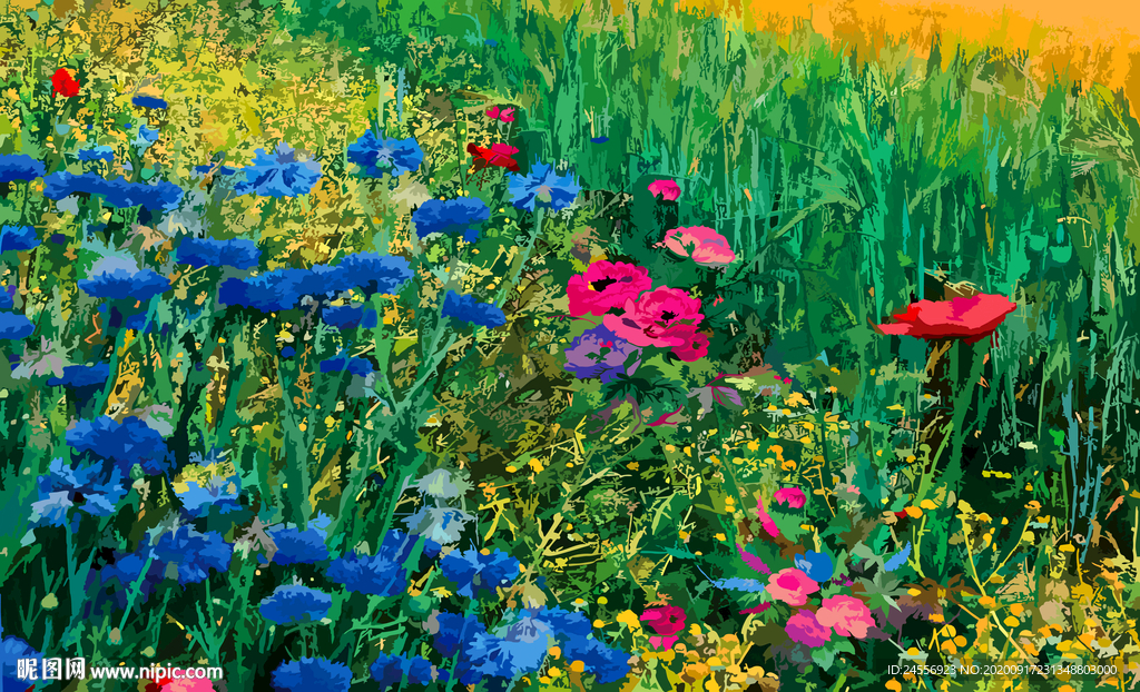 新中式花鸟画花鸟装饰画