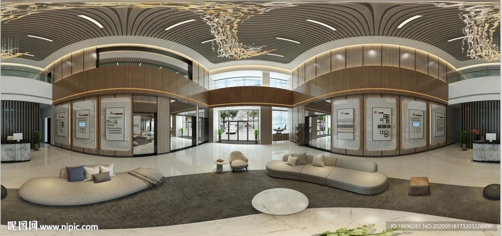 装饰公司接待大厅