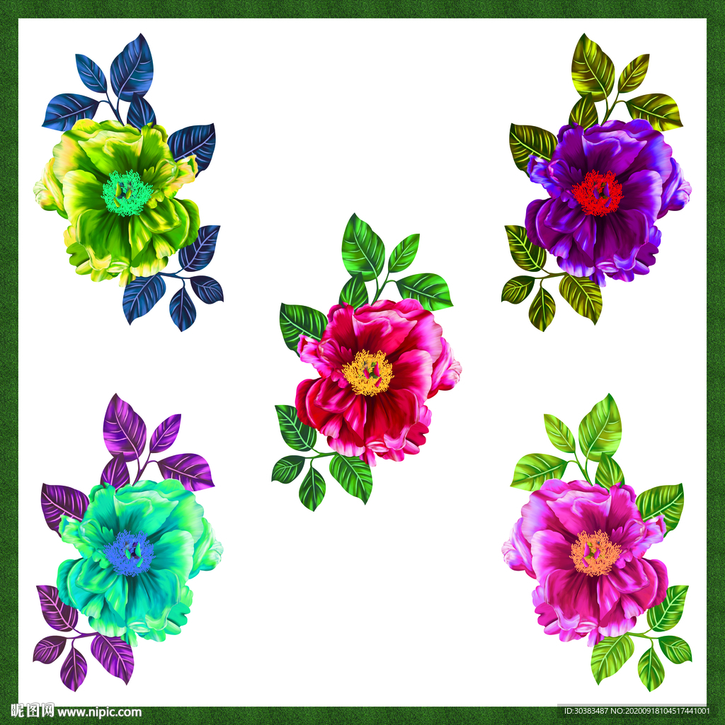 手绘茶花 分层方巾 新款大牌