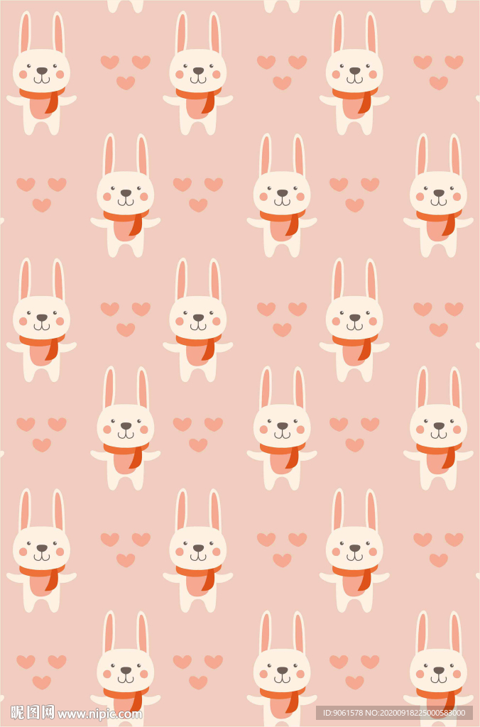 兔兔 卡通壁纸