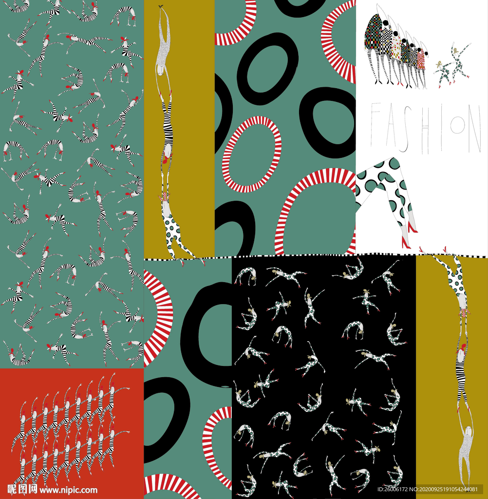 数码印花 大牌花