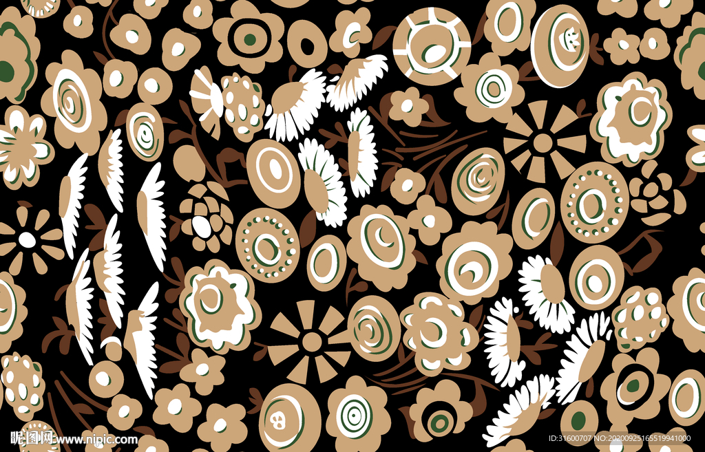 个性几何设计图案