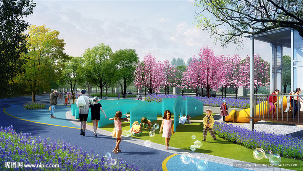 主题公园景观设计效果图