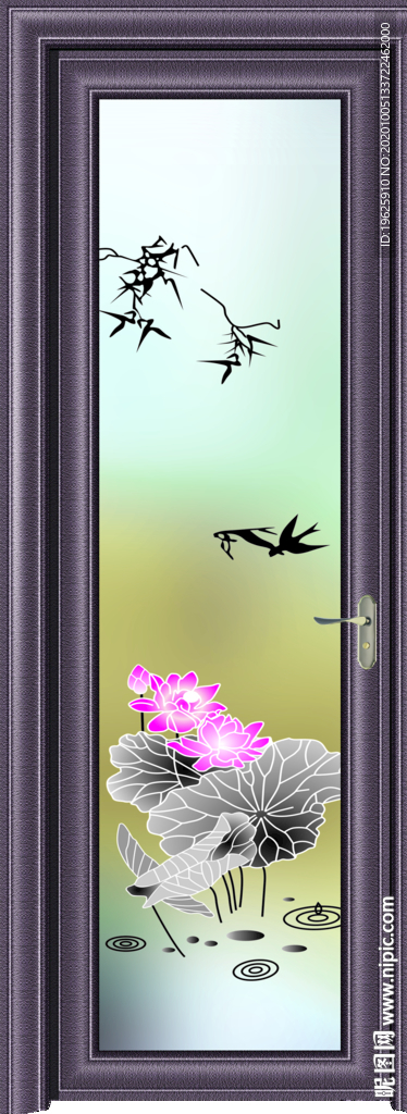 喷砂讴歌红  门框分层