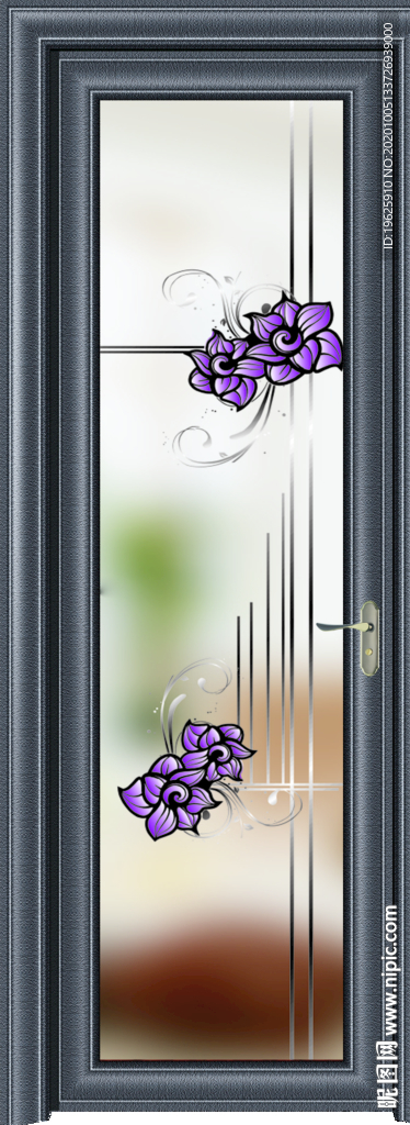 喷砂铁灰  门框分层