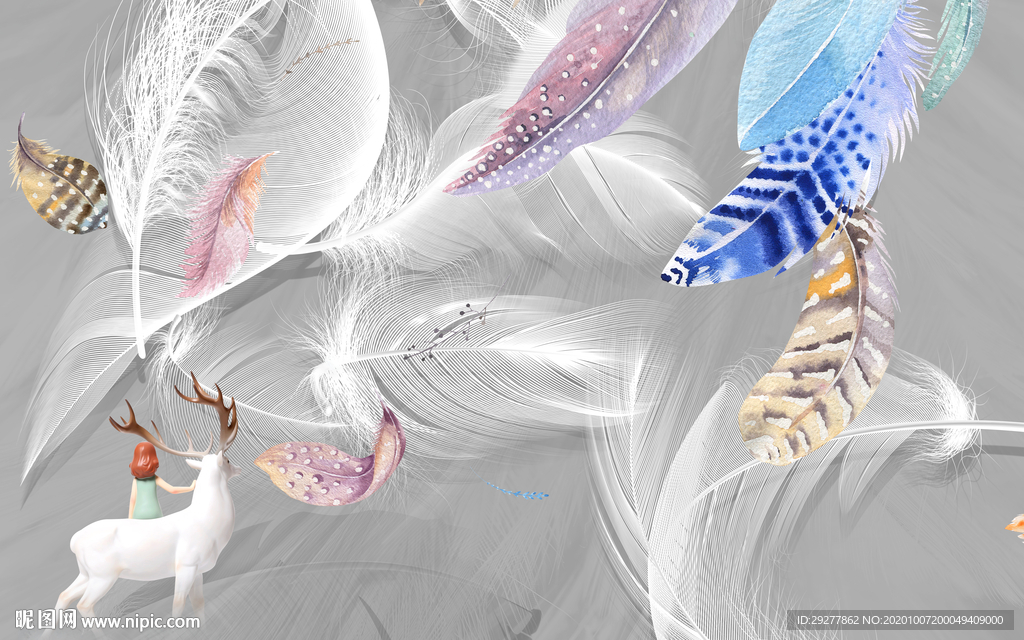 大气爆款新几何画 TIF分层