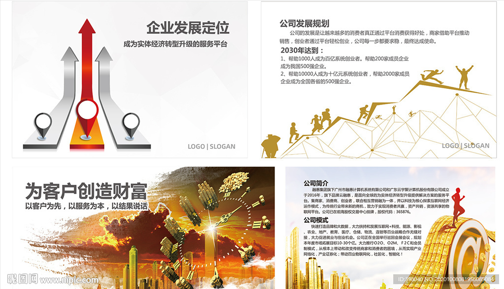 企业文化系列海报