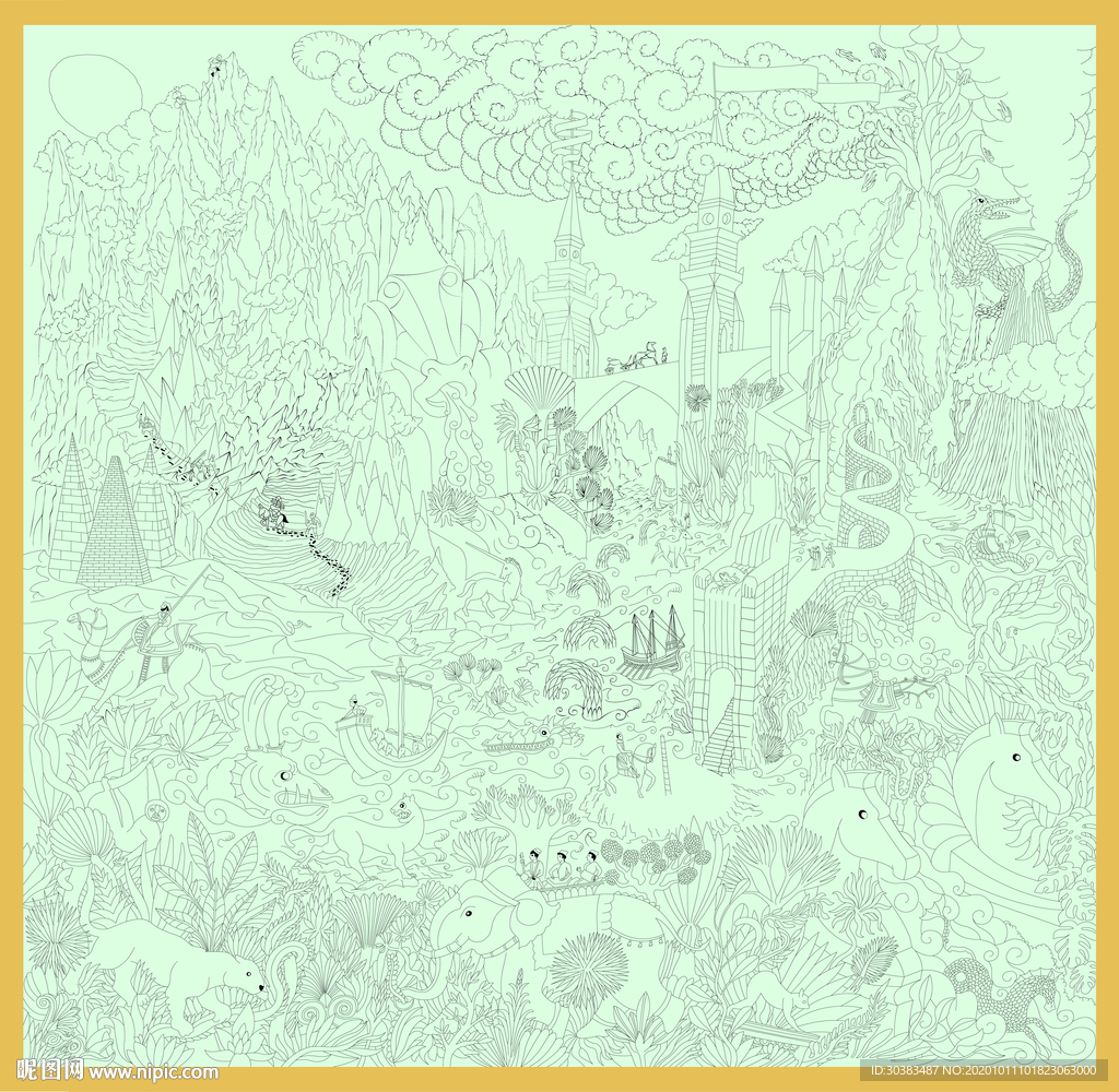 方巾 欧式 新款 原创女装