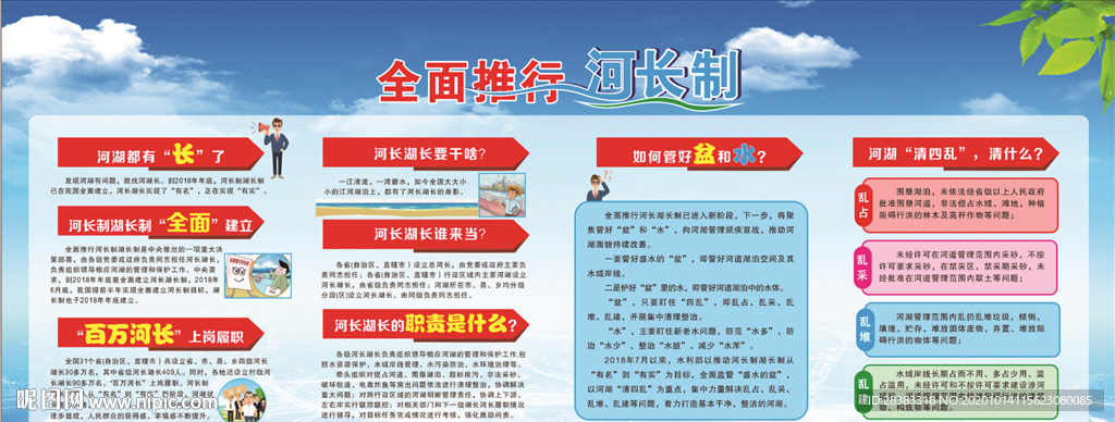 河长制宣传栏