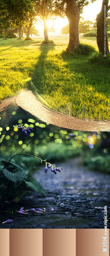 中式地产 山水 中式水墨 房地