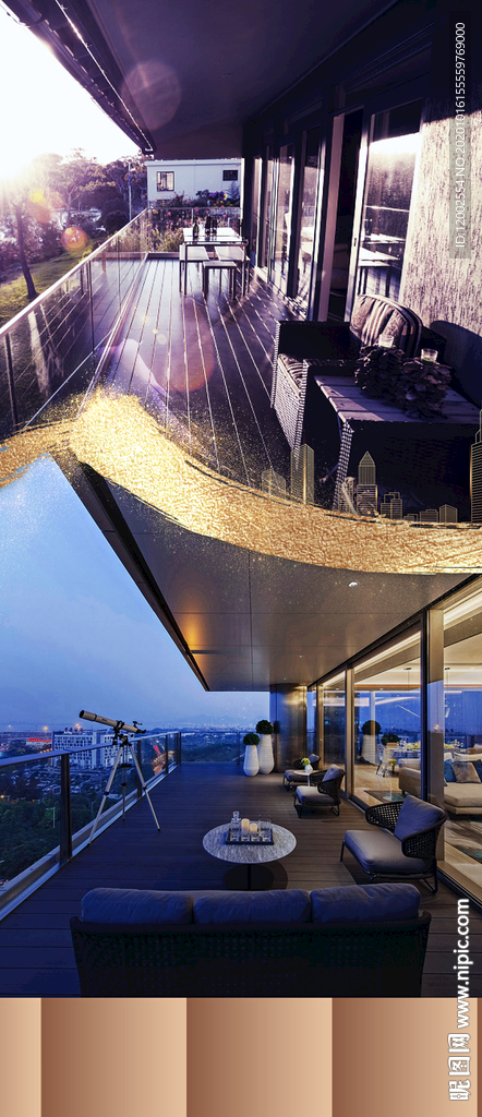 中式地产 山水 中式水墨 房地